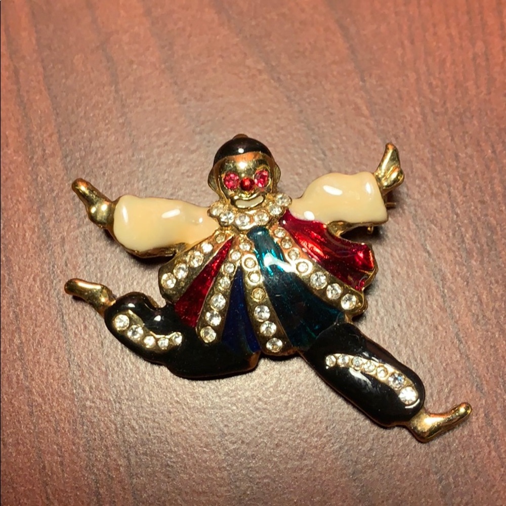 Vintage Clown pin